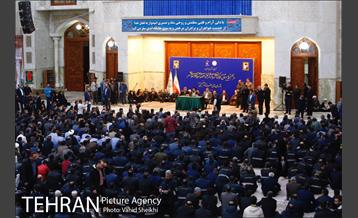 آیین تجدید میثاق اعضای محترم شورای اسلامی شهر تهران و مدیران شهری با آرمان های امام راحل(ره) 19