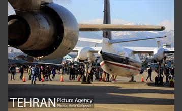 نمایشگاه دست آوردهای هوایی به مناسبت دهه مبارک فجر 58