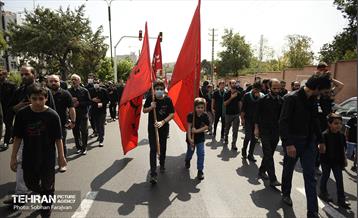 دسته عزاداری دانشگاه امام صادق(ع) در ظهر تاسوعا 4