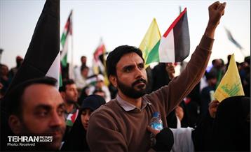 اجتماع حمایت از مردم غزه - ۲ 3