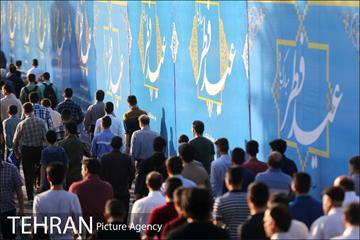 نماز عید فطر به امامت رهبر انقلاب 9