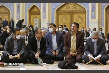 محفل قرآنی یادواره شهدای منطقه ۵