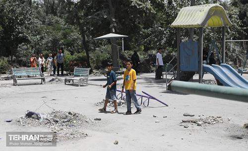 بوستان ایثار در منطقه ۲۰ به چرخه خدمت بازگشت 37