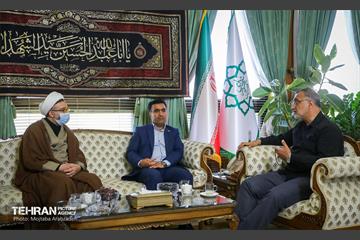 دیدار رییس سازمان حفاظت محیط زیست با شهردار تهران 7
