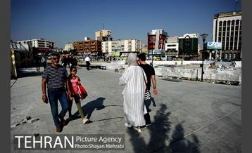 پروژه ساماندهی میدان هفتم تیر در آستانه بهره برداری 18