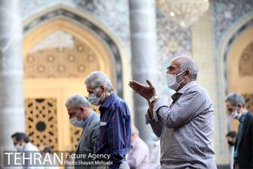 اقامه نماز عید فطر در مسجد امام حسین(ع) 11
