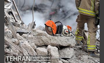 هشتمین روز آواربرداری ساختمان پلاسکو-1 33