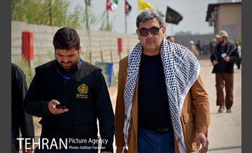 بازدید پیروز حناچی از موکب‌های مسیر نجف تا کربلا 15