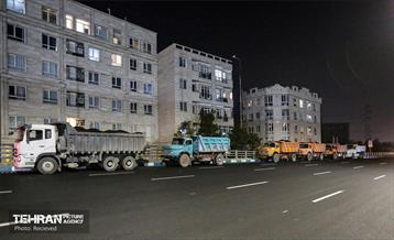 عملیات آسفالت ریزی در منطقه 5 37