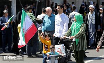 راهپیمایی روز قدس در پایتخت - 3 11