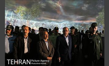 آیین افتتاح رسمی و بهره برداری از سراسر نمای مقاومت 16