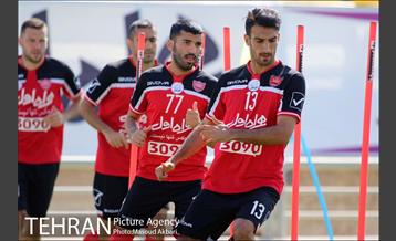 تمرین تیم فوتبال پرسپولیس تهران 2