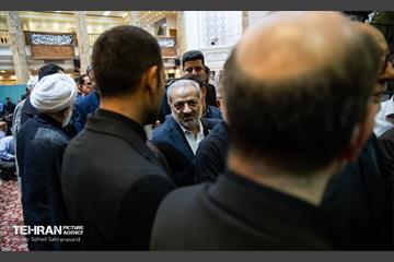 مراسم ختم مادر شهیدان مظفر
