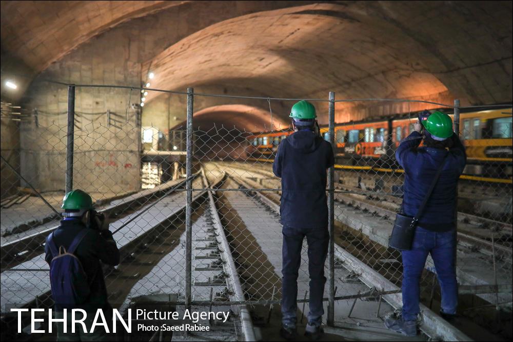 تور عکاسی پارکینگ زیرزمینی قطارهای شهری 31