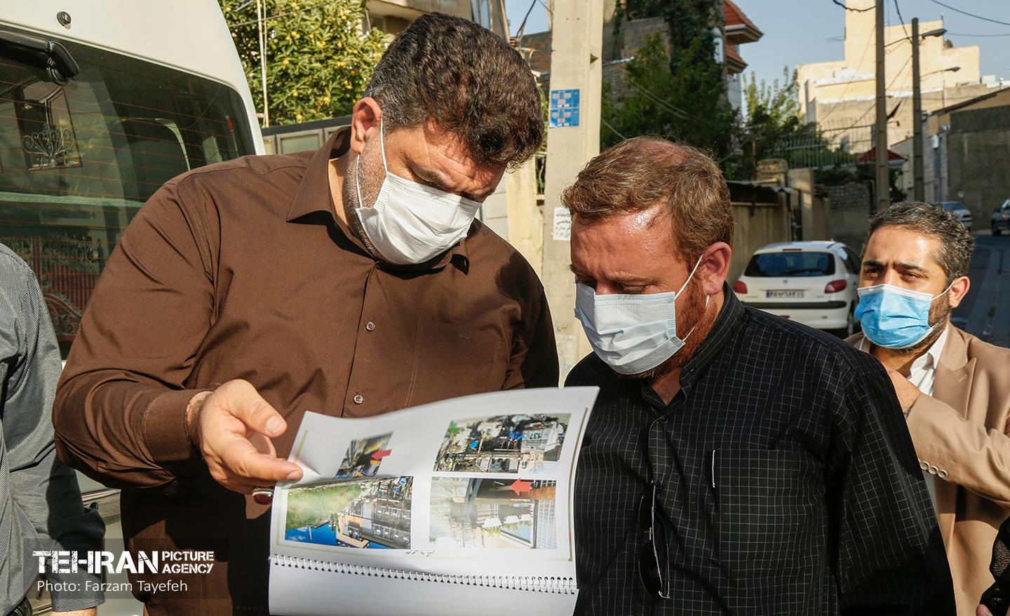 بازدید میدانی مهدی اقراریان از منطقه 5