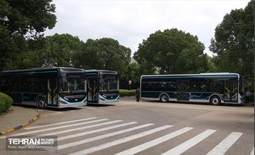 آیین رونمایی و تحویل 110 دستگاه اتوبوس جدید برقی پایتخت در کشور چین 23