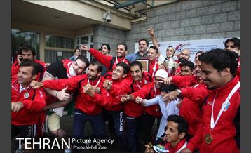 قهرمانی تیم فوتبال هنرمندان در جام جهانی 11