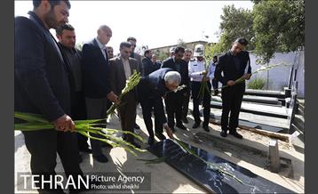 بازدید شهردار از پروژه های سازمان بهشت زهرا 10