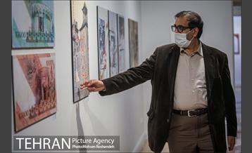 بازدید مدیران شهری و اعضای شورای شهر تهران از نمایشگاه تهران از منظر هنرمندان-2 5