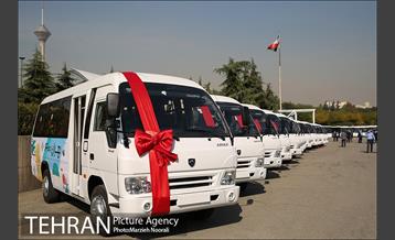 آیین بهره برداری از اتوبوس ها و مینی بوس 30