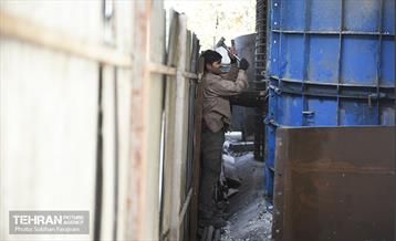 پروژه مقاوم‌سازی پل تقاطع بزرگراه همت و شیخ فضل الله نوری 9