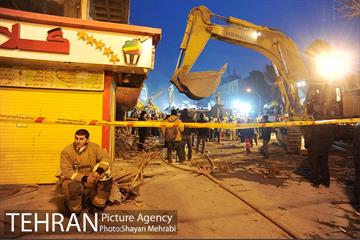 هفتمین روز آواربرداری ساختمان پلاسکو-1 4