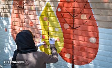 "نقش مهر" بر دیوارهای مدارس پایتخت 11