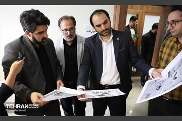 بازدید سخنگوی شهرداری تهران از موسسه همشهری 4