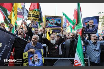اجتماع مردم تهران در محکومیت جنایت رژیم صهیونیستی 31