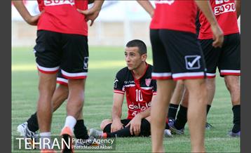تمرین تیم فوتبال پرسپولیس تهران‎ 8