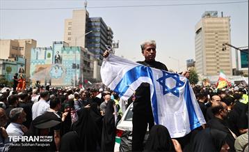 تشییع پیکر شهید اسماعیل هنیه 7