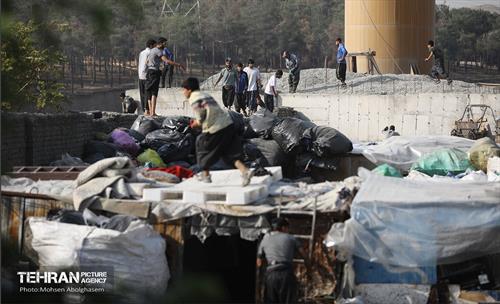 مرکز غیرمجاز جمع‌آوری پسماند 78