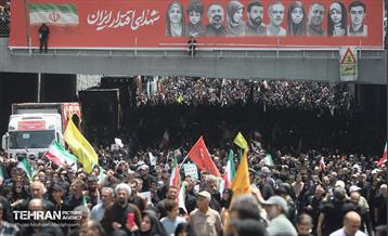 تشییع شهدای اقتدار ملی در تهران - 3  16