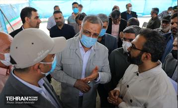 بازدید شهردار تهران از پروژه بزرگراه شهید بروجردی 22