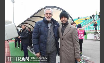 دیدار تیم های فوتبال سایپا تهران و فولاد خوزستان