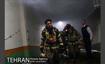 آتش سوزی در ساختمان برق حرارتی 2 36