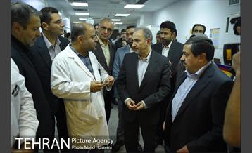 بازدید شهردار تهران و وزیر بهداشت از مراکز پزشکی و درمانی شهر 1