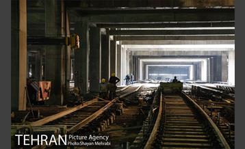 "پایانه اکباتان" اولین و تنها پارکینگ زیرزمینی قطارهای شهری 41