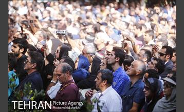 مراسم تشییع پیکر عزت الله انتظامی 20