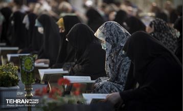 ترتیل خوانی قرآن کریم در حرم عبدالعظیم حسنی (ع) 9