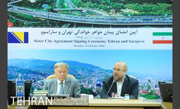 شهردار سارایوو مهمان تهران -1 29