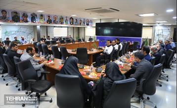 نشست معاون خدمات شهری با ستاد ارتحال امام خمینی(ره) 1