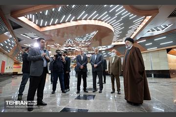 آیین بهره‌برداری از ۱۱ کیلومتر خط مترو 11