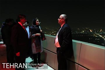 بازدید رییس مجلس ملی مجارستان ار برج میلاد تهران 15
