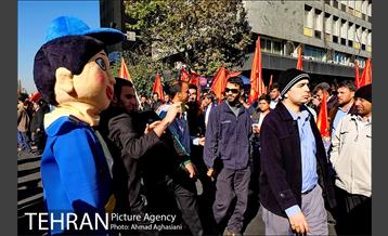 13 آبان، راهپیمایی روز دانش آموز 3