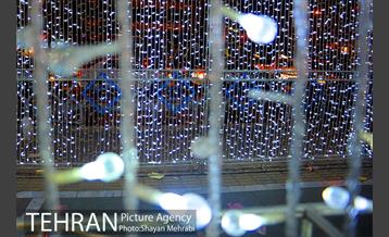 تونل نوری بوستان دانشجو به مناسبت دهه کرامت 19