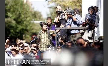 مراسم تشییع پیکر عزت الله انتظامی 2