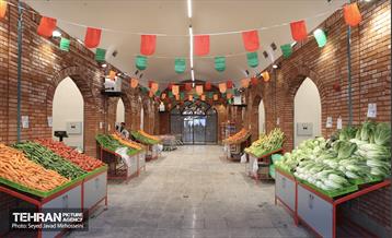 افتتاح ۱۰ بازار میوه و تره بار 40