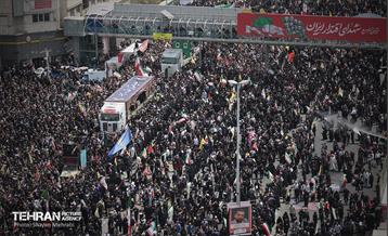 تشییع شهدای اقتدار ملی در تهران - 4 62