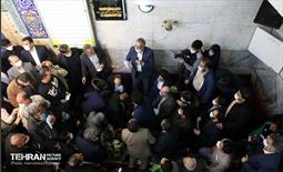 دیدار مردمی شهردار تهران در مسجد امیر المومنین باغ اذری 4